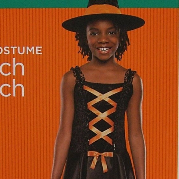 Stitch Witch Halloween Costume Sequins Size 4 to 6 - Picture 2 of 7